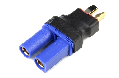 G-Force RC - Power adapterconnector - Deans connector vrouw.  EC-5 connector vrouw. - 1 st